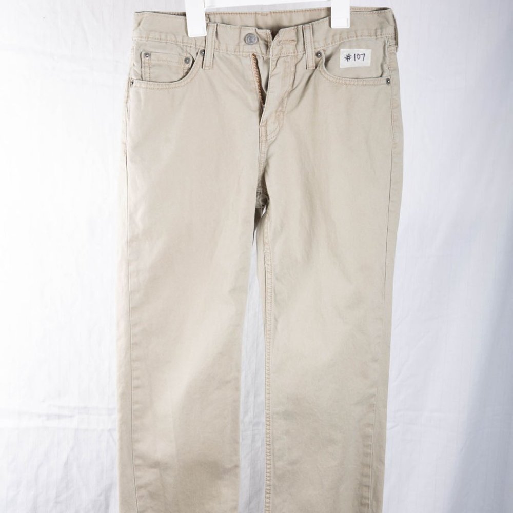 Men's Levi's 514 Straight Tan Jeans 30x32